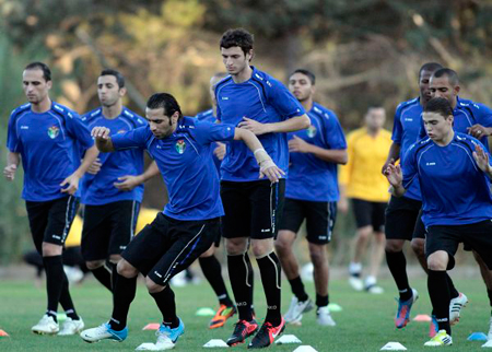 المنتخب الوطني يغلق تدريباته أمام وسائل الاعلام