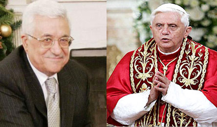 البابا يصلي من اجل رفع الحصار عن غزة ويدعو لقيام وطن فلسطيني يتمتع بالسيادة