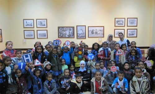 البرنامج التعليمي لطلاب المدارس في متحف السيارات الملكي