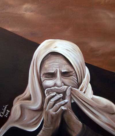 معرض فن تشكيلي بعنوان ( ذاكرة الغد )