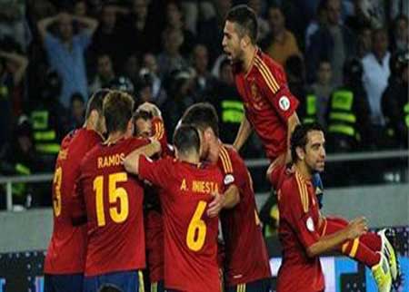 اسبانيا تبدأ تصفيات المونديال بفوز صعب على جورجيا اسبانيا تبدأ تصفيات المونديال بفوز صعب على جورجيا