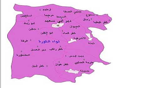 مواطنون في الكورة يشكون توقف العمل في توسعة منعطفات سموع 