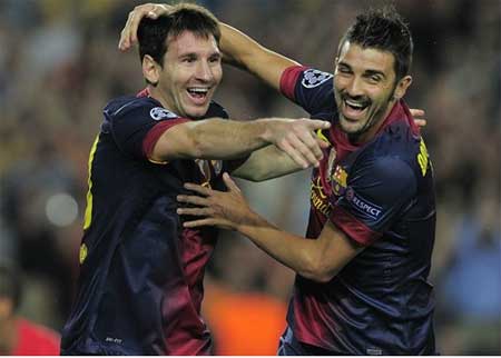 ميسي يقود برشلونة للفوز على سبارتاك موسكو بدوري الابطال ( فيديو ) ميسي يقود برشلونة للفوز على سبارتاك موسكو بدوري الابطال ( فيديو )