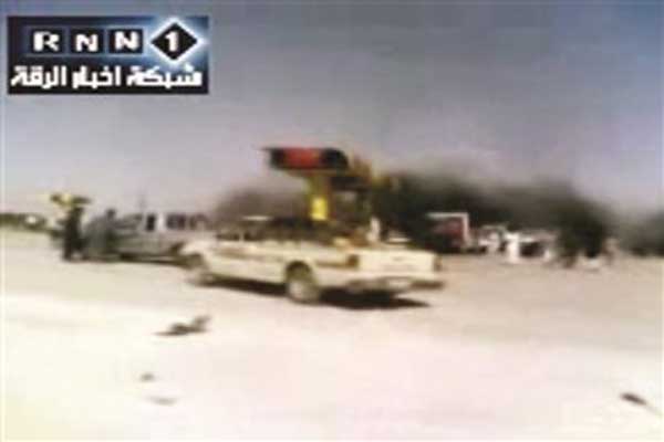 مجزرة بقصف جوي لمحطة وقود في الرقة