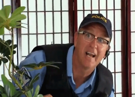 الشرطي الغريب