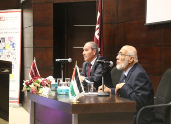 العلامة الفاضل زغلول النجار يحاضر في " الشرق الأوسط "