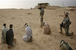 اعتقال 30 من عناصر القاعدة بينهم اثنان من العرب غرب بغداد 