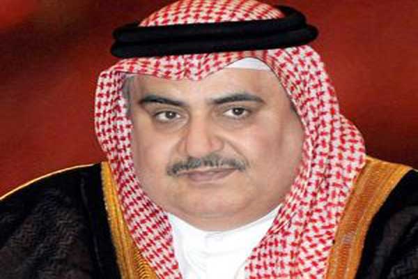 وزير خارجية البحرين يتهم إيران بتهديد دول مجلس التعاون الخليجي وزير خارجية البحرين يتهم إيران بتهديد دول مجلس التعاون الخليجي