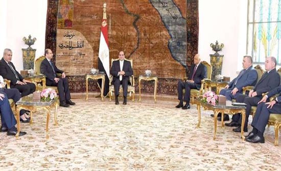 السيسي للجبوري: مصر تقف إلى جانب العراق السيسي للجبوري: مصر تقف إلى جانب العراق