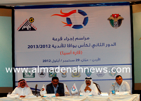اشادة عربية بانجازات الكرة الاردنية والبقعه امام شعب اب اليمني بكأس الاتحاد العربي
