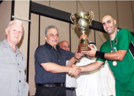 الاهلي يتوج بطلا لكأس الاردن بكرة اليد
