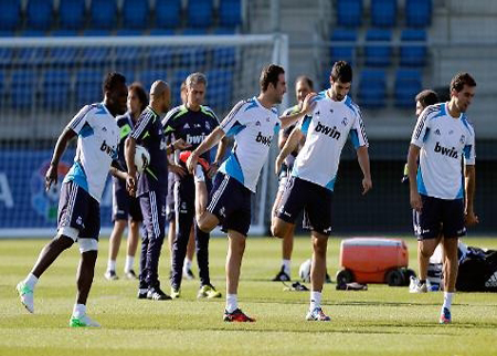 الريال ينهي تحضيراته لمواجهة البرشا في الكلاسيكو