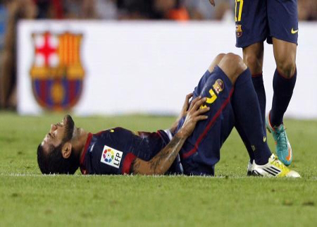 الفيش ينضم لقائمة المصابين ببرشلونة ويبتعد عن الملاعب 3 أسابيع