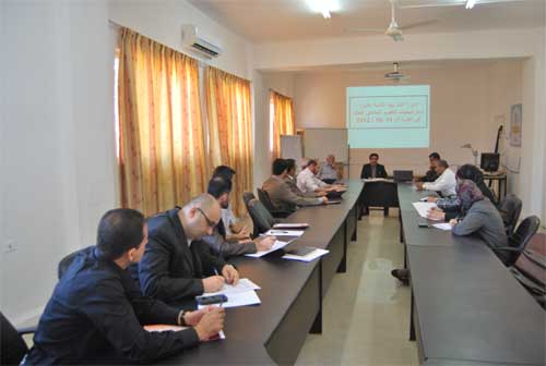 ورشة تدريبية لأعضاء هيئة التدريس في جامعة جرش بعنوان استراتيجيات التقويم الجامعي الفعال ورشة تدريبية لأعضاء هيئة التدريس في جامعة جرش بعنوان استراتيجيات التقويم الجامعي الفعال
