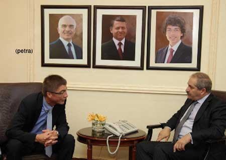 جوده يلتقي عضو لجنة الشؤون الخارجية في البرلمان الالماني