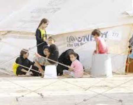 مؤتمر صحفي لمؤسسة (راف) القطرية لاغاثة اللاجئين السوريين في الاردن  