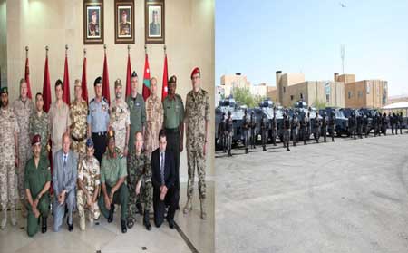 المدير العام لقوات الدرك يستقبل وفد الملحقين العسكريين العرب والأجانب 