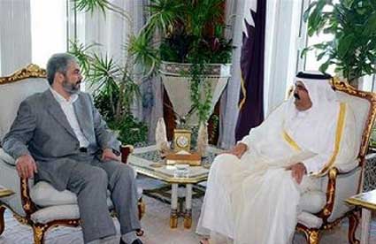 أمير قطر أول زعيم عربي سيزور غزة أمير قطر أول زعيم عربي سيزور غزة