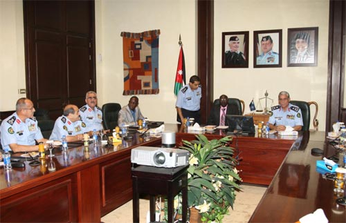 الرقاد يستقبل مدير الأمن العام لجمهورية غامبيا