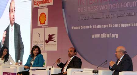 مشاركة اردنية في ملتقى قطر الدولي الثالث لسيدات الأعمال