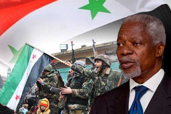كوفي انان : إيران ستقبل رحيل الأسد من خلال انتخابات