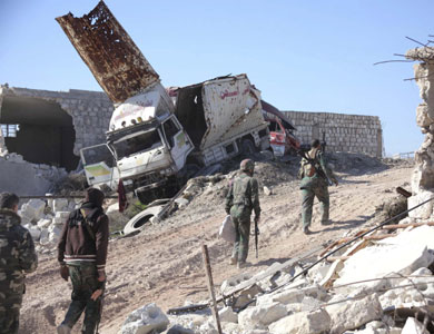 مقتل 41 شخصا في قرية علوية بوسط سوريا