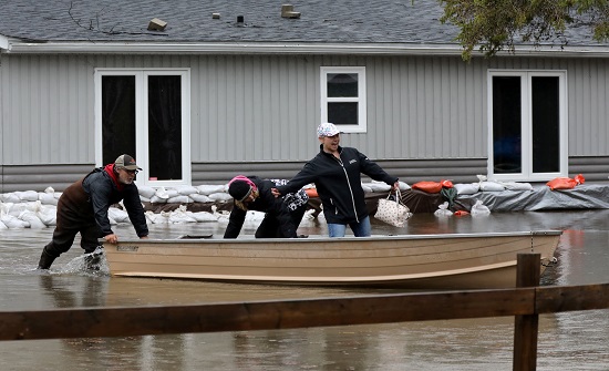 إعلان حالة الطوارئ بمدينة مونتريال الكندية بعد تعرض سد مائي للخطر
