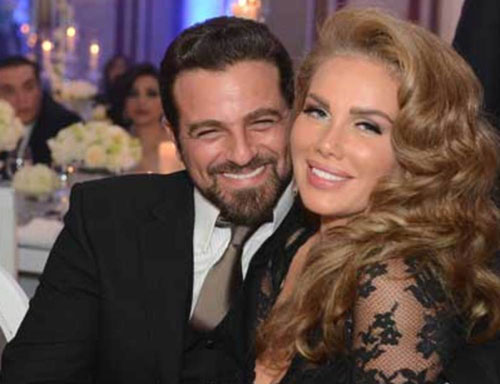 نيكول سابا بعمل فني مع يوسف الخال في 2017