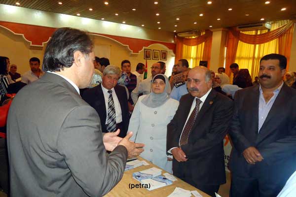 تنظيم معرض التوظيف السابع بمدينة الحسن للشباب في إربد تنظيم معرض التوظيف السابع بمدينة الحسن للشباب في إربد