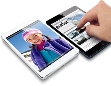 آبل تكشف الستار  عن “iPad Mini” ( صور ) 