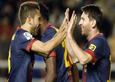 برشلونة يواصل انتصاراته على حساب فايكانو (فيديو) برشلونة يواصل انتصاراته على حساب فايكانو (فيديو)