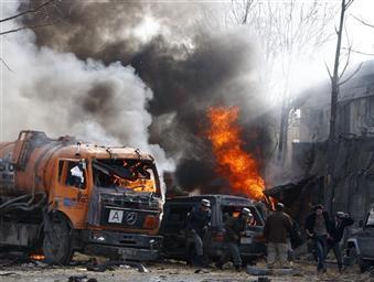 مقتل ثلاثة جنود اجانب في هجوم انتحاري بافغانستان