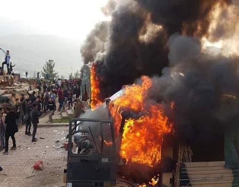 إحراق مقر للقوات التركية بالعراق.. وأنقرة تعلق (شاهد)