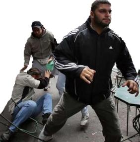  مشاجرة في السلط بين مصلين وشاب شتم الذات الالهية 