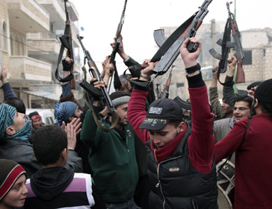 جبهة النصرة تعدم 10 جنود من القوات النظامية في حلب