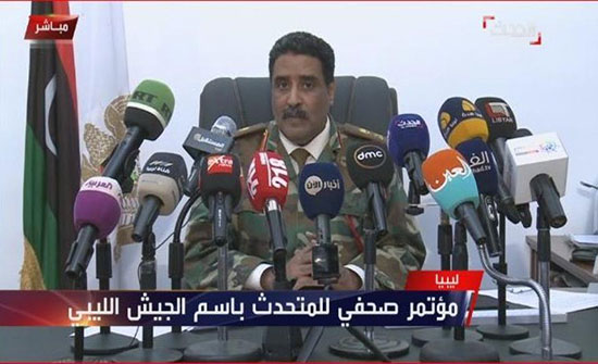 متحدث جيش ليبيا: 28 قتيلا و92 جريحا في معركة طرابلس متحدث جيش ليبيا: 28 قتيلا و92 جريحا في معركة طرابلس