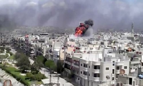 قصف بإدلب ومعارك عنيفة بحماة ودير الزور قصف بإدلب ومعارك عنيفة بحماة ودير الزور