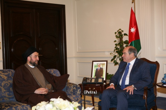 رئيس الوزراء يلتقي رئيس التحالف الوطني العراقي عمار الحكيم