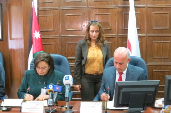 توقيع اتفاقية بين الضمان الاجتماعي والتدريب المهني توقيع اتفاقية بين الضمان الاجتماعي والتدريب المهني