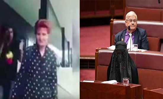 بالفيديو: صاحب مطعم يطرد النائبة الأسترالية المتطرفة التي أساءت للنقاب بالفيديو: صاحب مطعم يطرد النائبة الأسترالية المتطرفة التي أساءت للنقاب