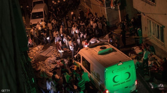 22 على الأقل من ضحايا تفجير غازي عنتاب دون سن الـ14 22 على الأقل من ضحايا تفجير غازي عنتاب دون سن الـ14