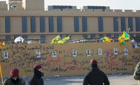 إجراءات أمنية "غير مسبوقة" بمحيط سفارة أميركا في بغداد إجراءات أمنية "غير مسبوقة" بمحيط سفارة أميركا في بغداد