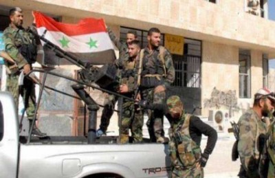 القوات السورية تسيطر على قرية في ريف دمشق