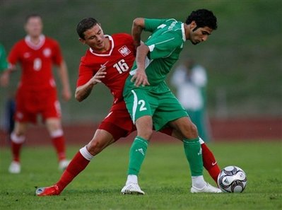 العراق يتعادل مع بولندا استعداداّ لكأس .. العراق يتعادل مع بولندا استعداداّ لكأس ..