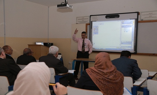 ورشة عمل بعنوان "التعليم الرقمي" في جامعة الزرقاء