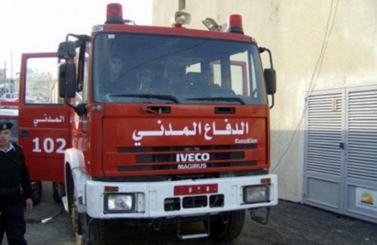 حريق منزل بتماس كهربائي في عمان حريق منزل بتماس كهربائي في عمان