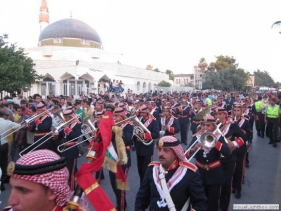 موسيقات القوات المسلحة تحيي نوبة في حدائق الحسين موسيقات القوات المسلحة تحيي نوبة في حدائق الحسين