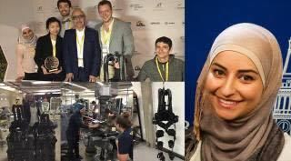مخترعة فلسطينية تفوز بجائزة قدرها مليون دولار مخترعة فلسطينية تفوز بجائزة قدرها مليون دولار