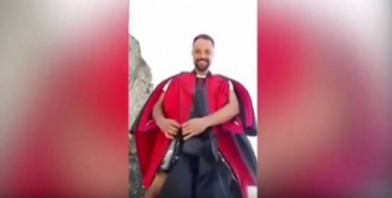فيديو| إيطالي يوثق لحظة مقتله أثناء محاولته الطيران من أعلى جبال الألب!