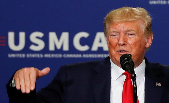 ترامب: نحقق في احتمالية تصنيع كورونا بمختبر في الصين